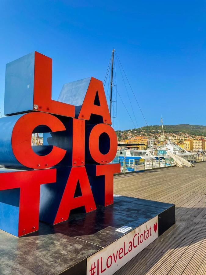 Villa Esperance- Appartement Entier T2 La Ciotat Esterno foto